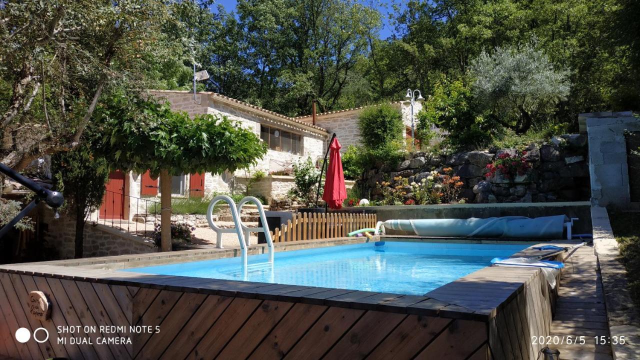 Appartamento L'Establoun Saint-Martin-de-Brômes Esterno foto