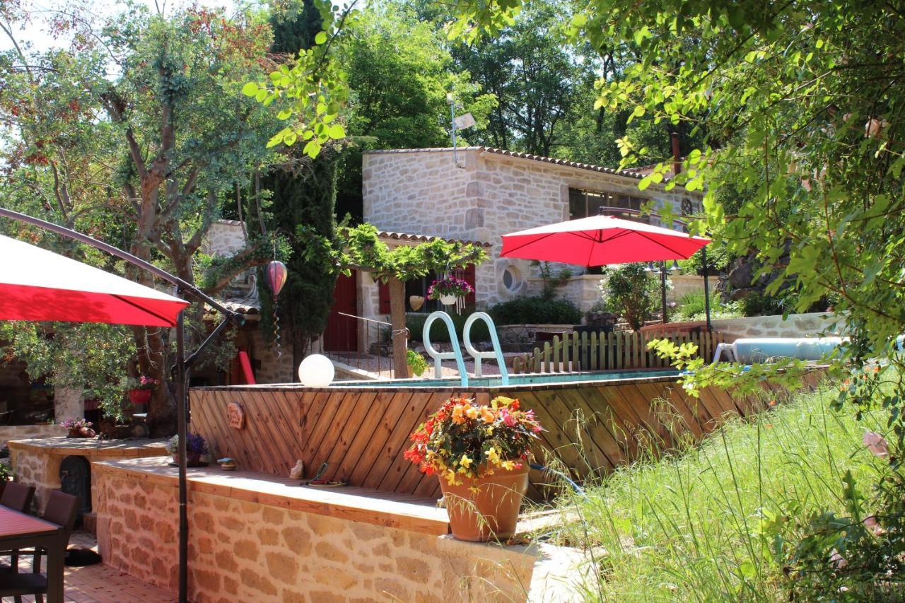 Appartamento L'Establoun Saint-Martin-de-Brômes Esterno foto