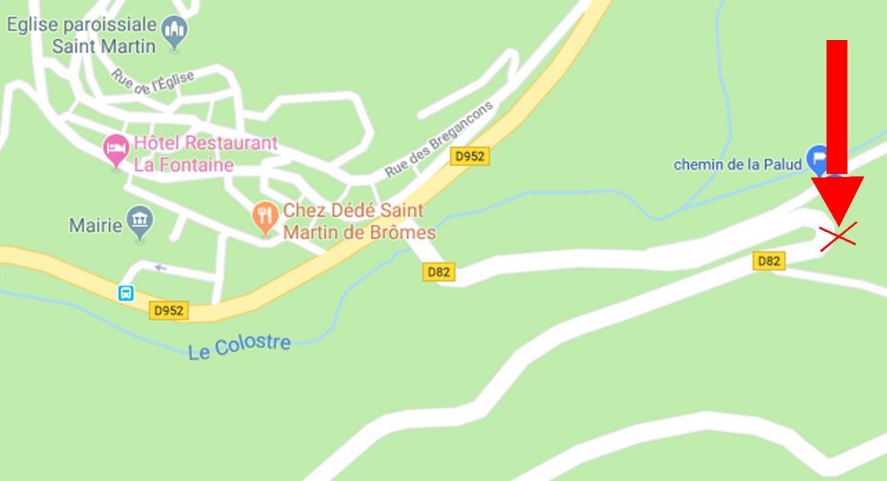 Appartamento L'Establoun Saint-Martin-de-Brômes Esterno foto